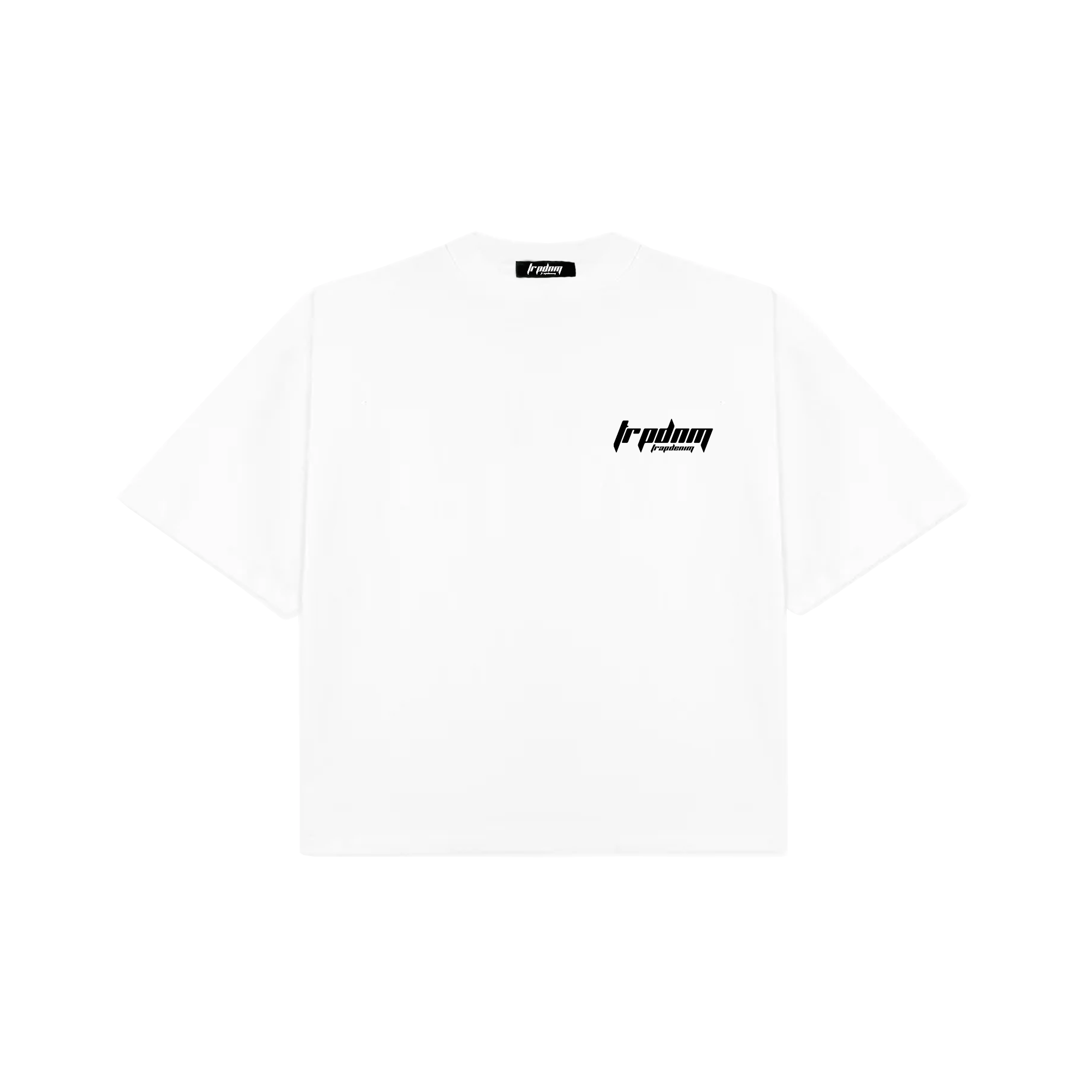 White Boxy Fit Cotton Tee