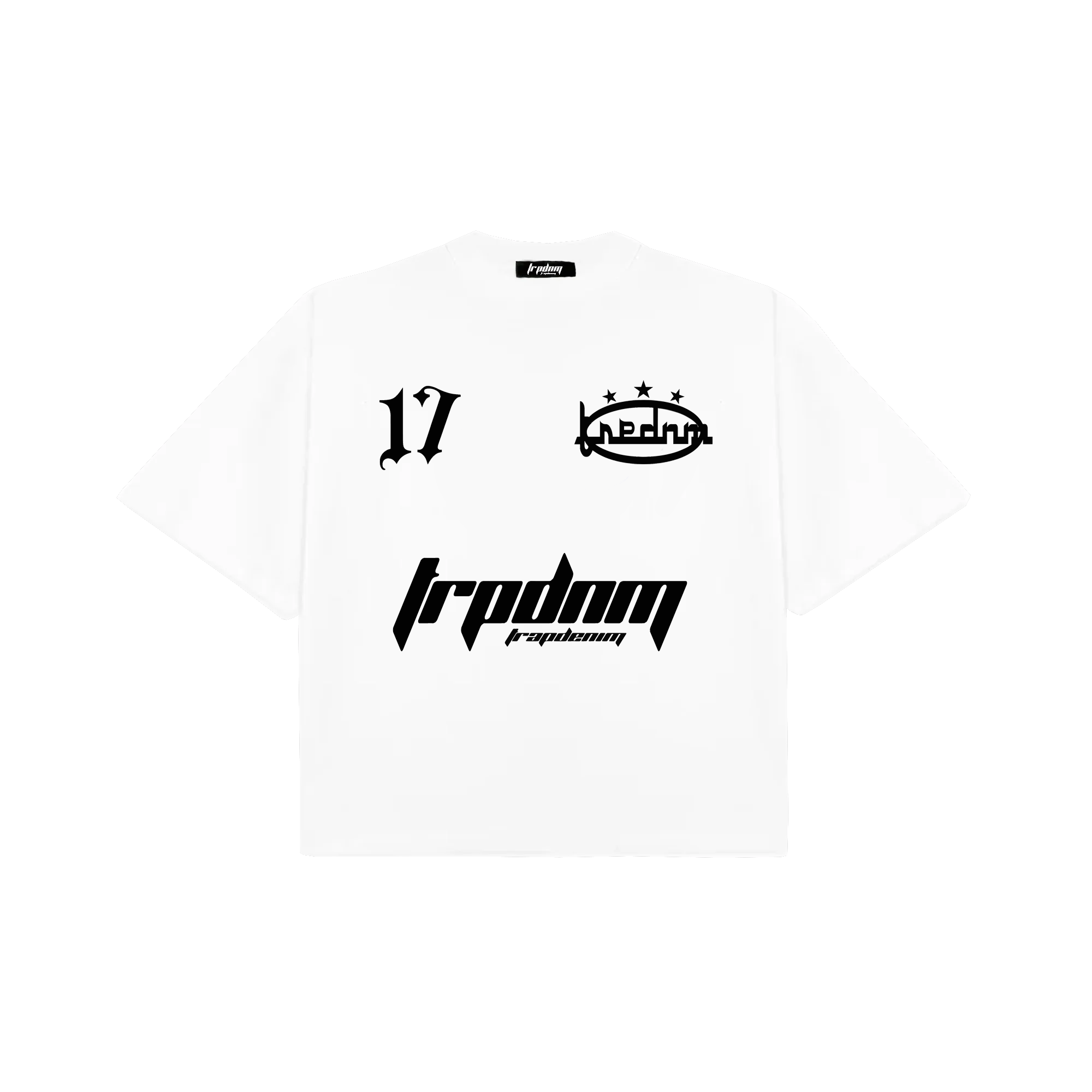 Football tee White - Boxy Tee