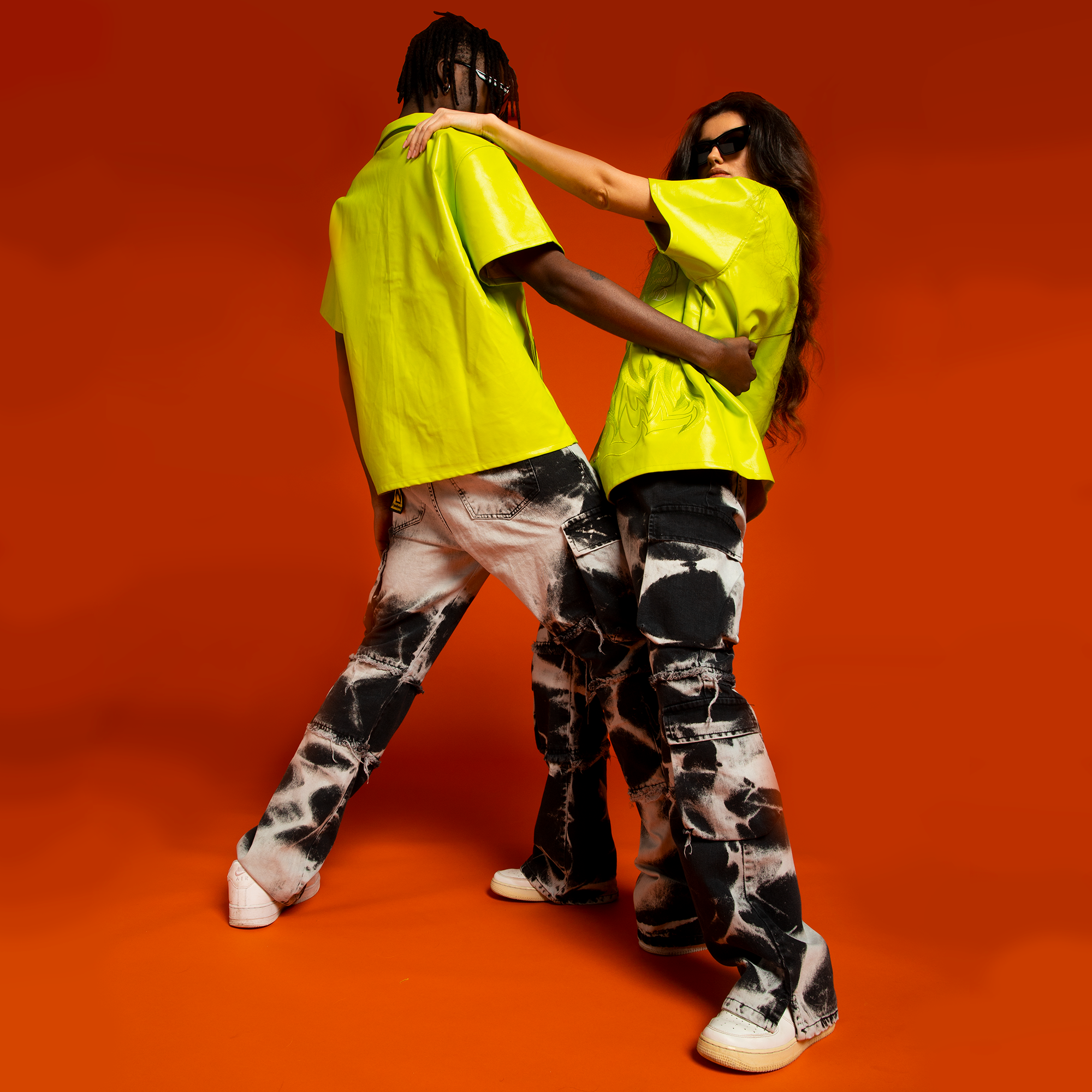 "9 pockets" cargo flare jeans "ignis" collection