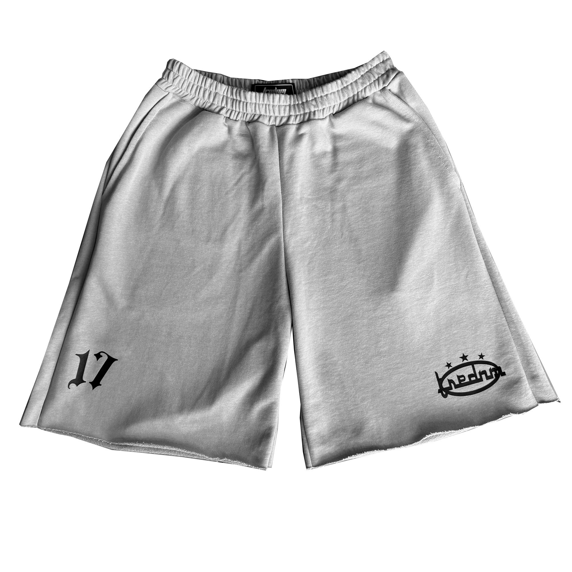 Cotton Jersey Jorts Grey