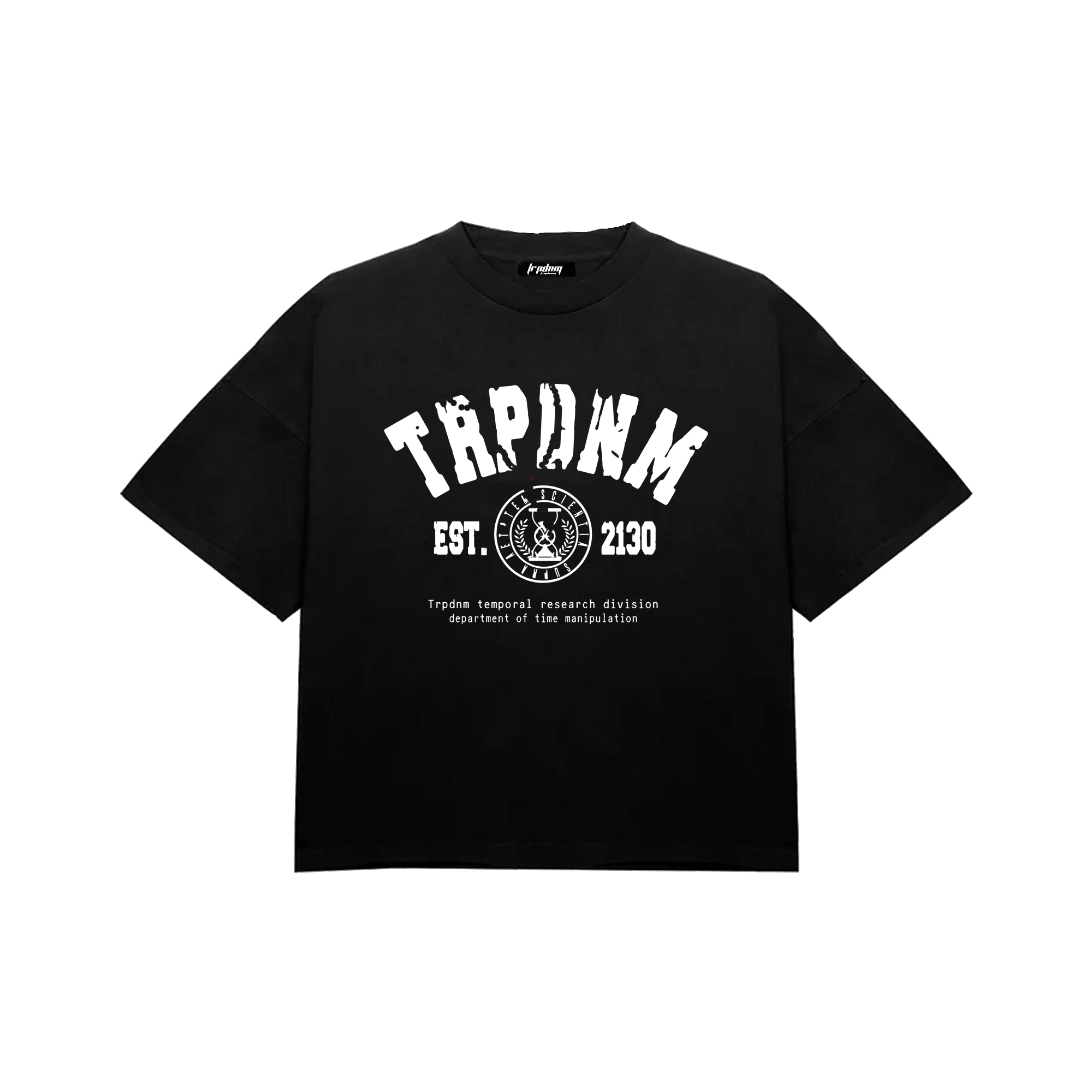 Time Travel University Tee Black