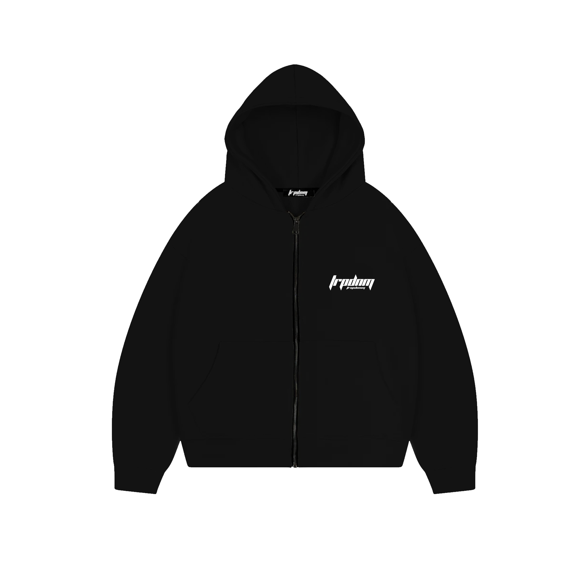 Zip-up Perfect Hoodie Black
